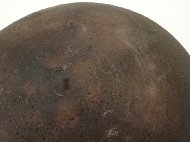  釜師　畠春斎造　万代屋釜（共箱）